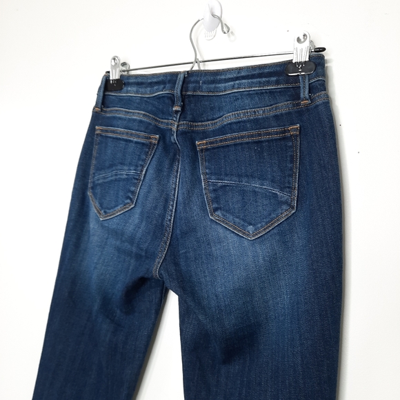 Driftwood Jackie Skinny Embroidered Jeans Mid Rise Stretch Womens Size 26W 28L - Picture 12 of 13